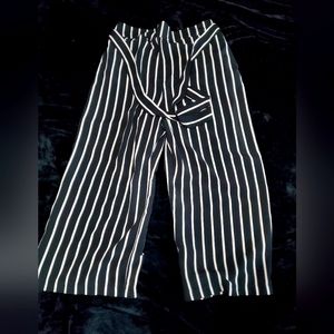 Pinstripe dress pants